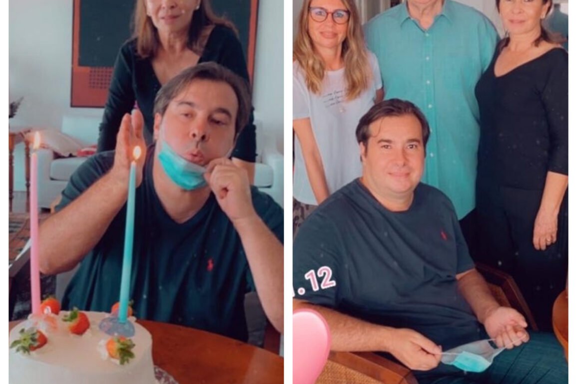 Rodrigo Maia faz 50 anos e comemora em almoço com Cesar em São Conrado