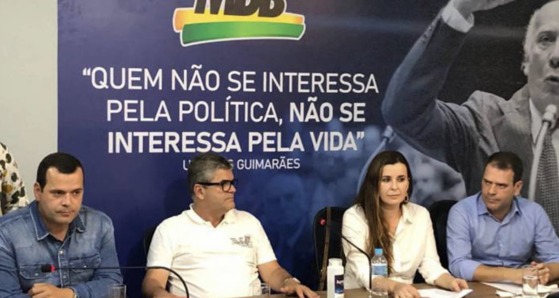 MDB lança Jane Reis, irmã de Whashington, à Prefeitura de Magé