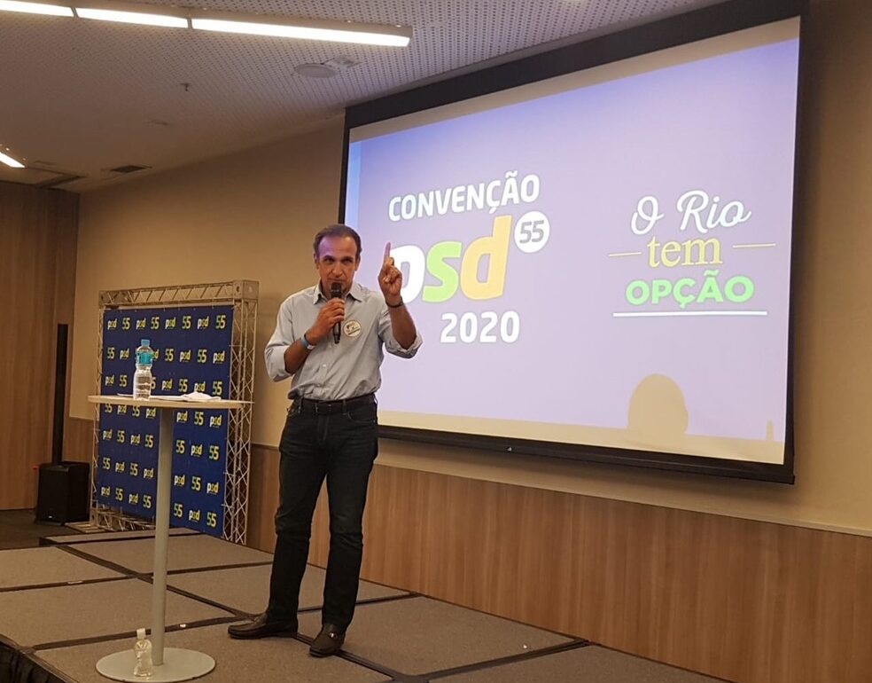 Preterido na chapa do PSL, PSD lança Hugo Leal à Prefeitura do Rio