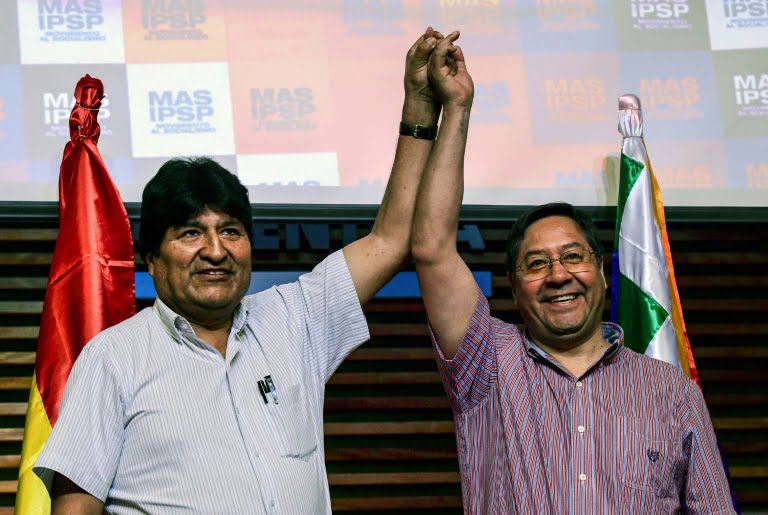 Candidato de Evo Morales ganha no primeiro turno eleição presidencial na Bolívia