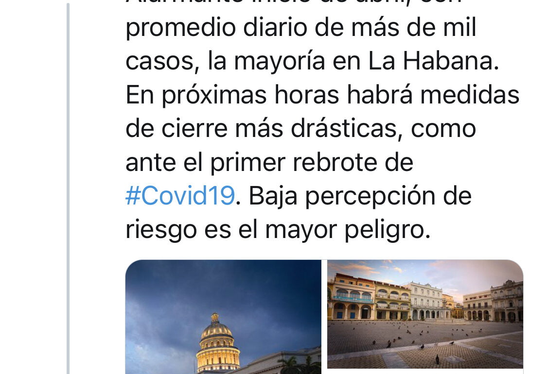 Cuba anuncia lockdown radical para conter avanço do coronavírus
