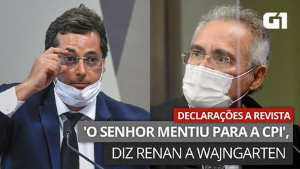 Renan pede a prisão de Wajngarten por mentir na CPI