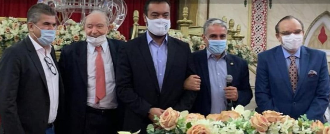 Castro, Ceciliano e Washington participam de culto em homenagem ao bispo Manoel Ferreira (veja vídeo)