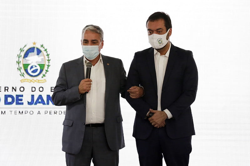 Cláudio Castro e André Ceciliano lançam auxílio emergencial para ajudar a reduzir a fome e a miséria no Rio (veja vídeo)