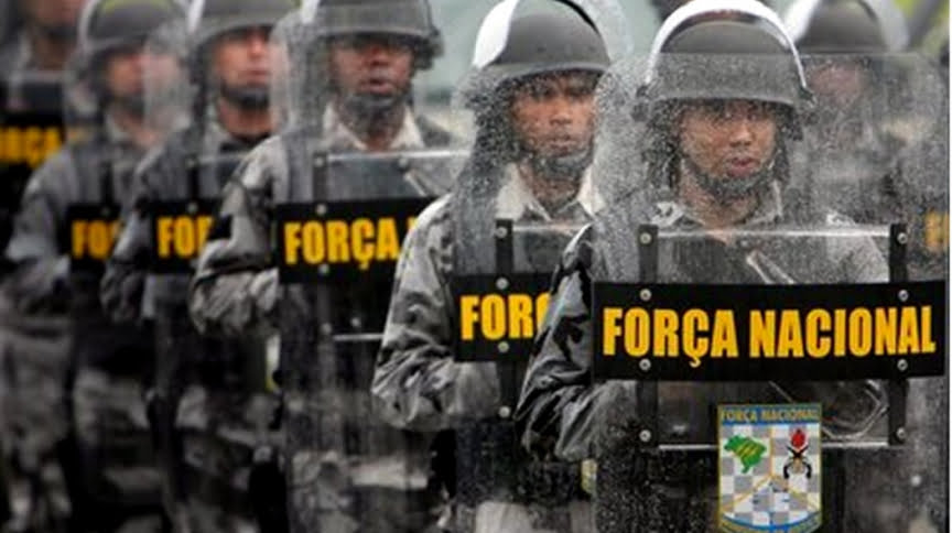 Governo estuda usar Força Nacional como interventora nos Estados para não precisar acionar as Forças Armadas. Rui Costa, governador da Bahia, protesta