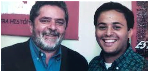 Rodrigo Neves, do PDT do Rio, faz gesto de gentileza com Lula