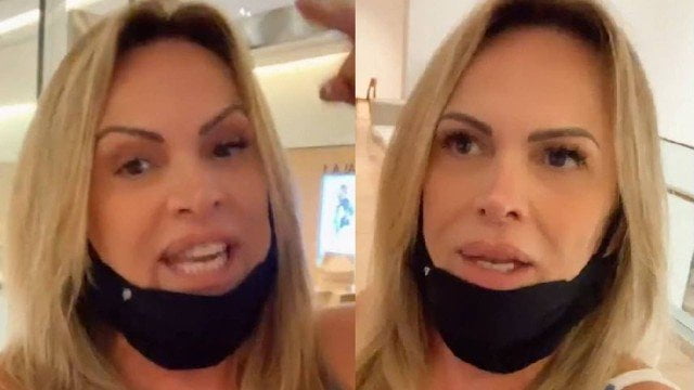 Bolsonarista, ex-modelo é barrada em cinema da Barra