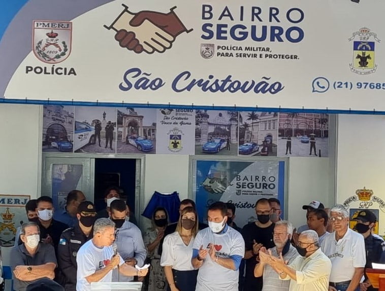 Cláudio Castro  lança programa Bairro Seguro em São Cristóvão: “O Rio voltou a dar certo”