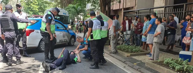Perseguição e tiros assustam Ipanema:  motorista em fuga atropela PM e é baleado (veja vídeo)