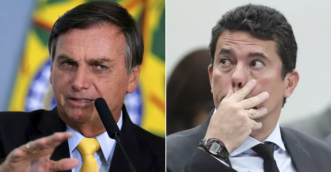 Moro pede ajuda a Bolsonaro para não perder o mandato por irregularidades na campanha e ouve um “não”