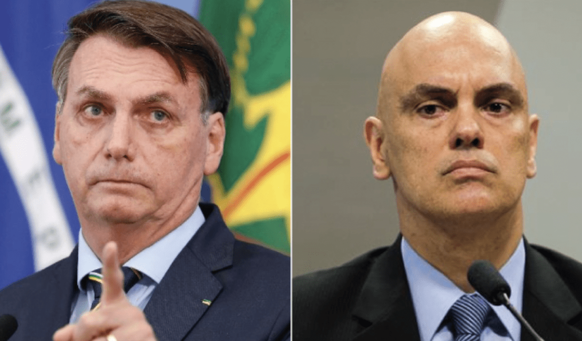 Bolsonaro x Moraes: STF tem maioria para arquivar ação