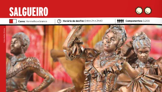 RIO JÁ: Salgueiro apresenta ao povo os delírios de um paraíso vermelho