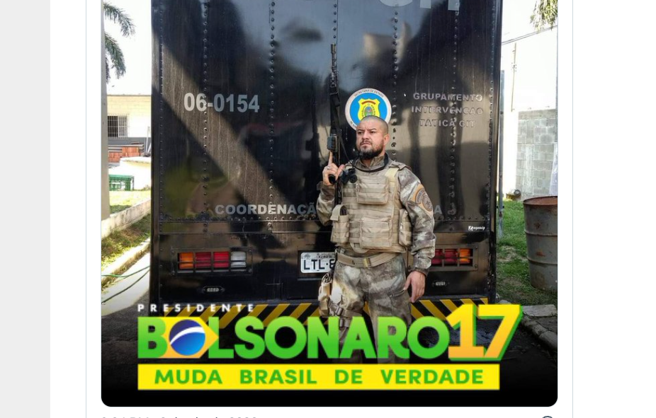 Policial penal que matou torcedor do Flu perto do Maracanã é seguidor de Bolsonaro