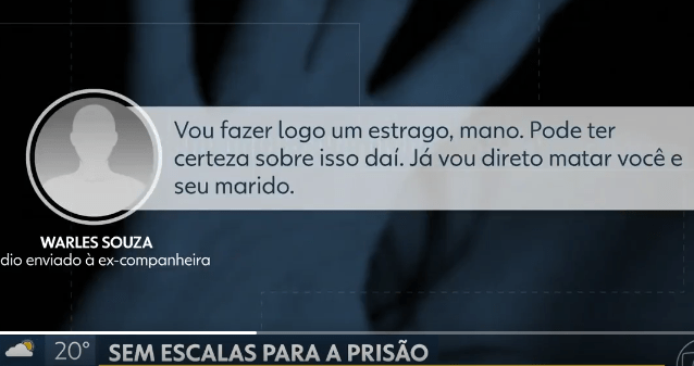 Homem avisa à ex-mulher que vai matá-la e é preso ao desembarcar no Rio (assista ao vídeo)