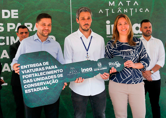 Dia Mundial do Meio Ambiente: governo do RJ entrega 81 viaturas e anuncia tecnologia para combater desmatamento de forma remota