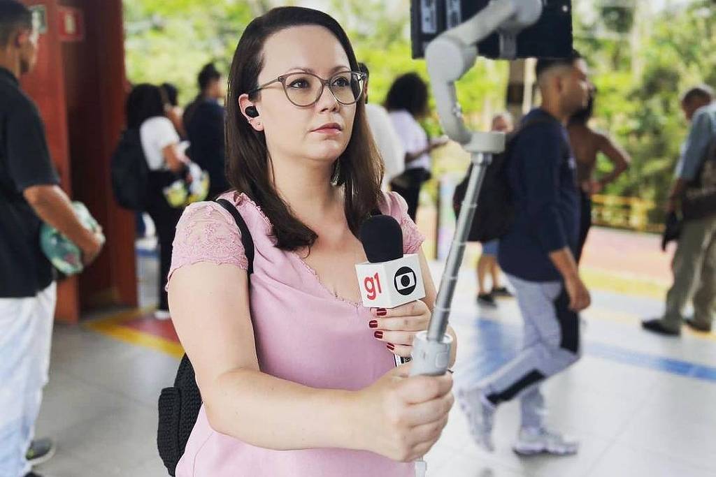 Repórter da Globo é assaltada ao vivo, enquanto fazia reportagem na estação da Luz, em São Paulo (assista ao vídeo)