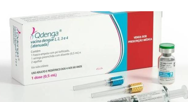Primeiras 750 mil doses de vacina contra dengue chegam ao Brasil e serão destinadas a faixa de 10 a 14 anos