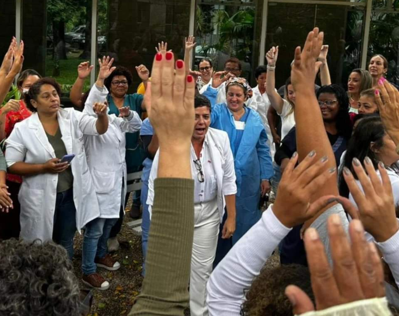 Assembleias aprovam paralisação e vigília em três hospitais da rede federal no Rio por reajuste salarial e abertura de concursos  
