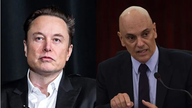 Investigado em inquérito que apura milícias digitais, Elon Musk volta a atacar Alexandre de Moraes nas redes