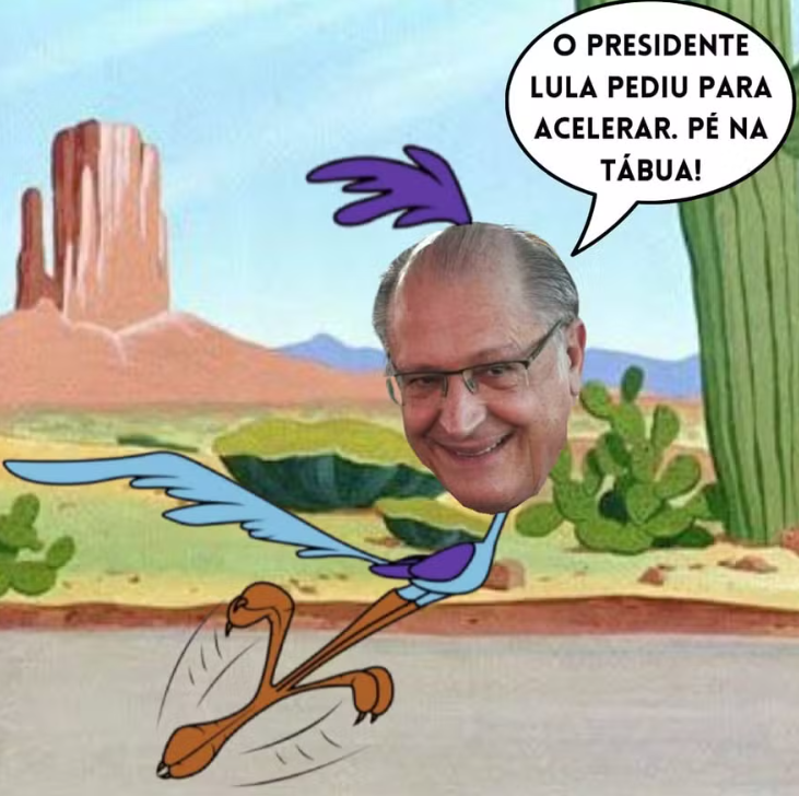 Alckmin responde à cobrança de Lula com meme: ‘tenho dialogado todos os dias’