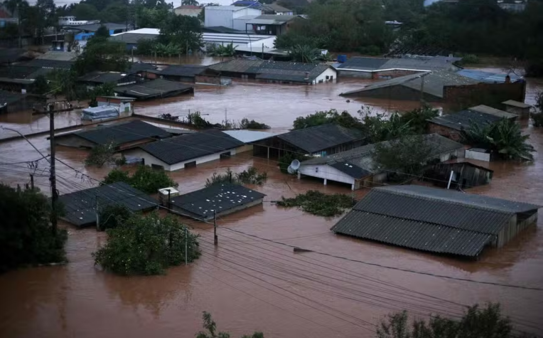 No Rio Grande do Sul, 286 mil pessoas estão sem energia elétrica devido às chuvas intensas que atingem o estado