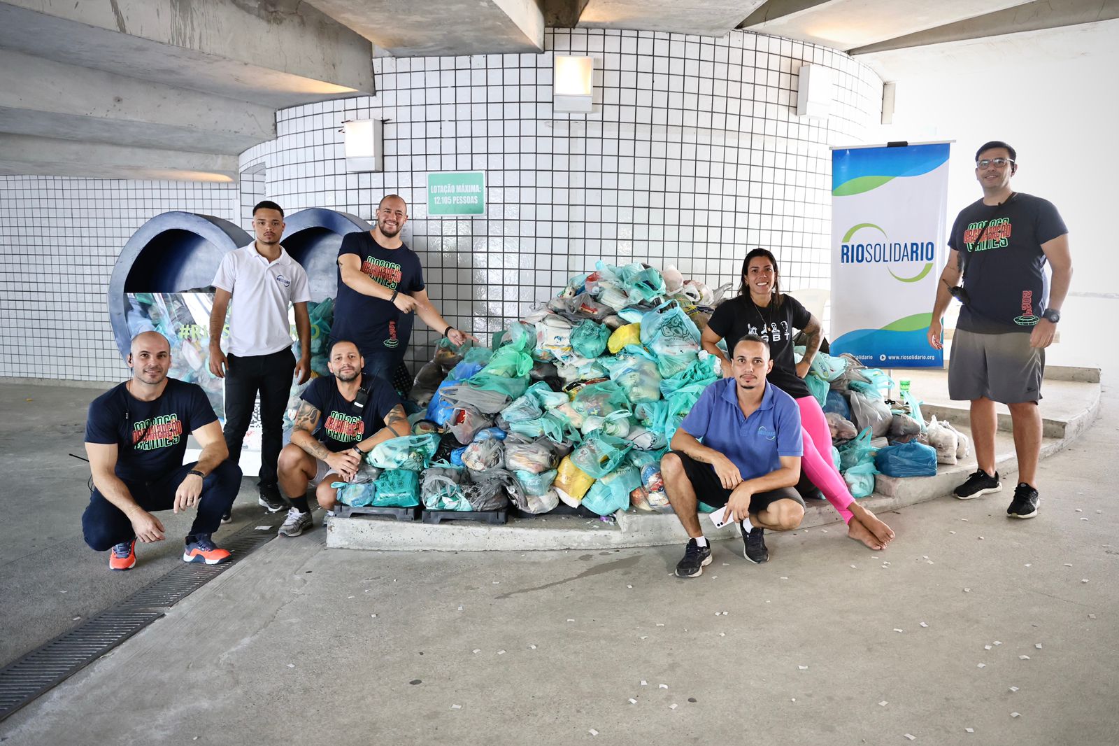 Crossfit Solidário: Evento realizado no Maracanãzinho arrecada seis toneladas de alimentos que serão enviados para o Sul do país