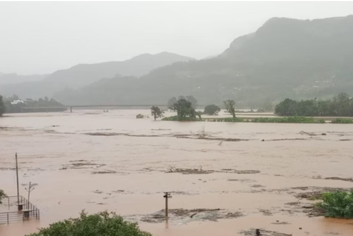 Rio Grande do Sul tem oito entre as dez cidades com maior volume de chuva no mundo nas últimas 24 horas
