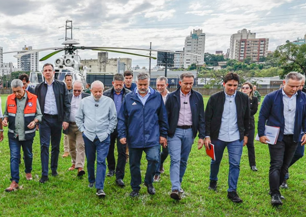 Lula planeja quarta viagem ao RS para acompanhar situação de vítimas das enchentes