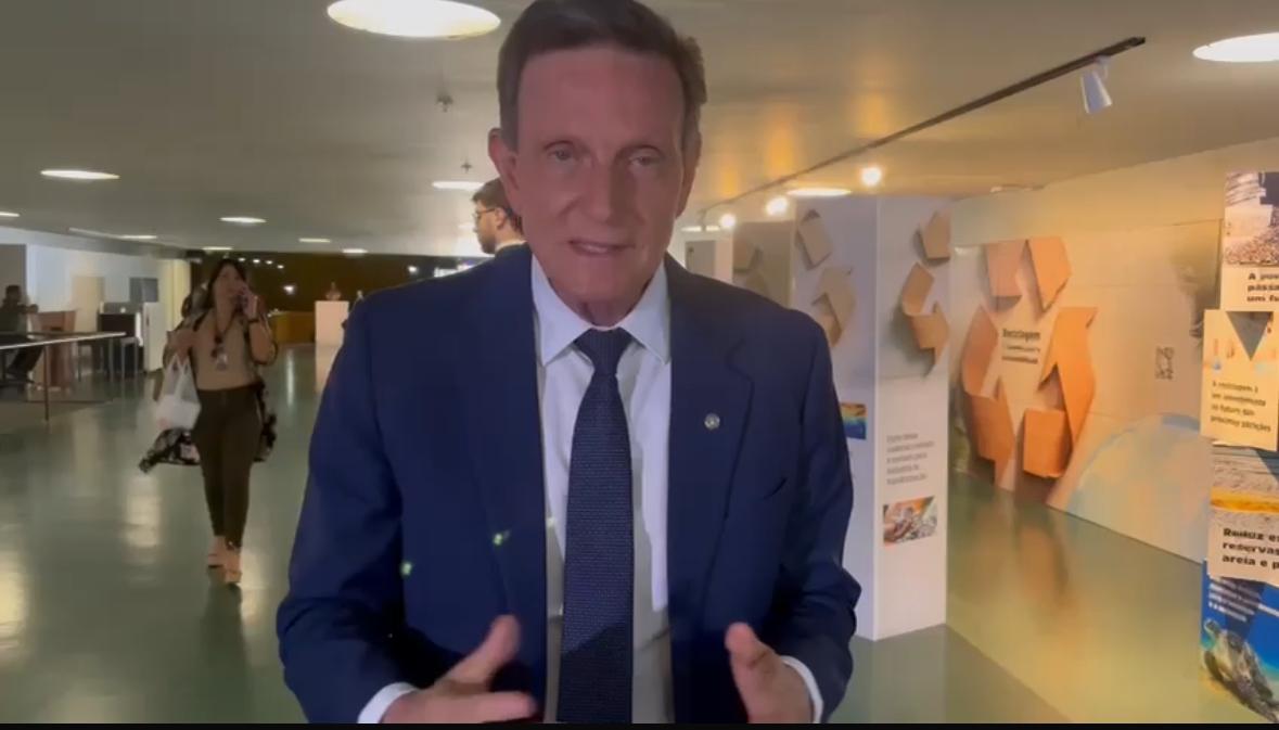 “Radicalismo”, diz Crivella sobre decisão de Paes de romper com o Republicanos (vídeo)