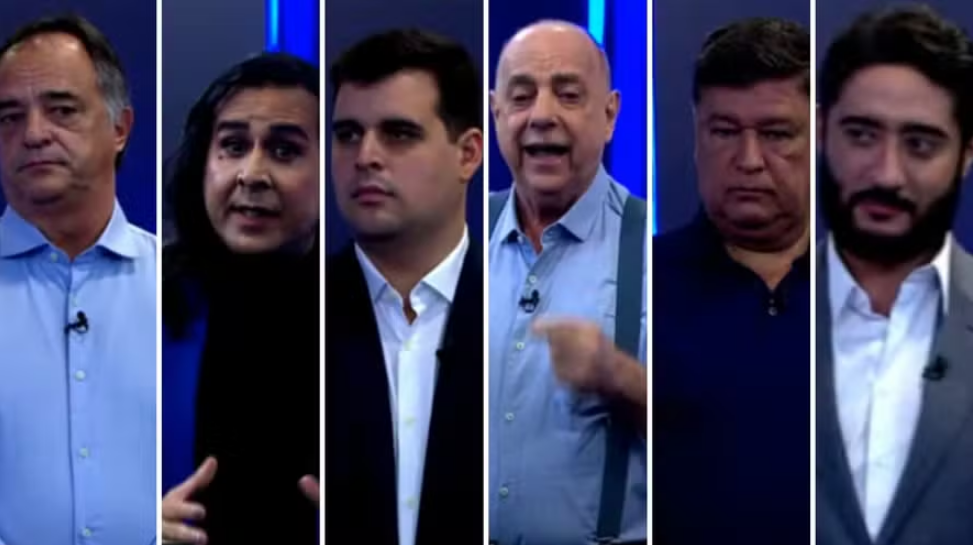 Primeiro bloco do debate na tevê em Belo Horizonte tem embate entre candidato do PL e Duda Salabert