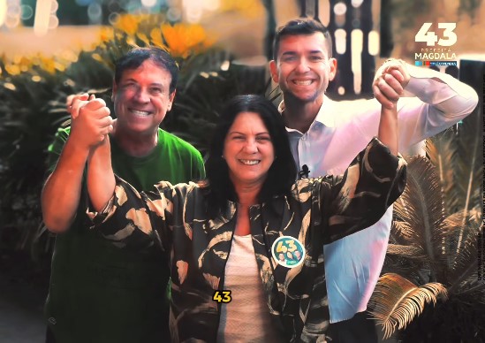 Abusando dos filtros, Marquinho Mendes e Magdala dementem crise na relação em Cabo Frio