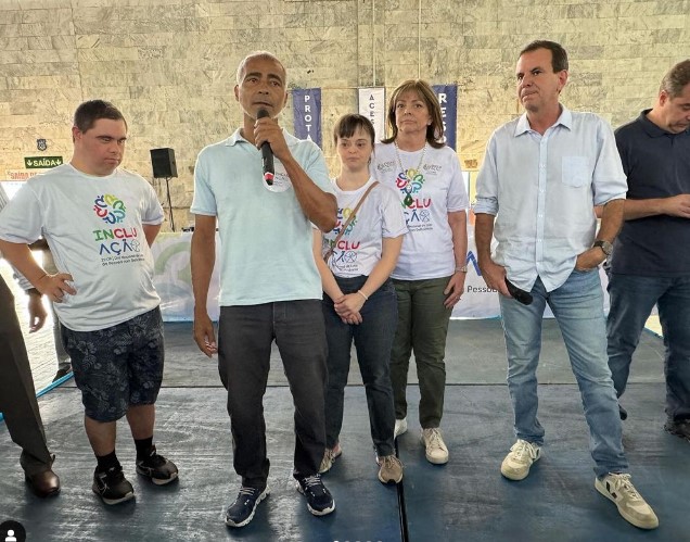 Romário sobre Paes: ‘o maior prefeito da história dessa cidade’
