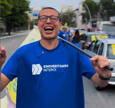 No Dia Mundial Sem Carro, vereador promove carreata e buzinaço em Niterói