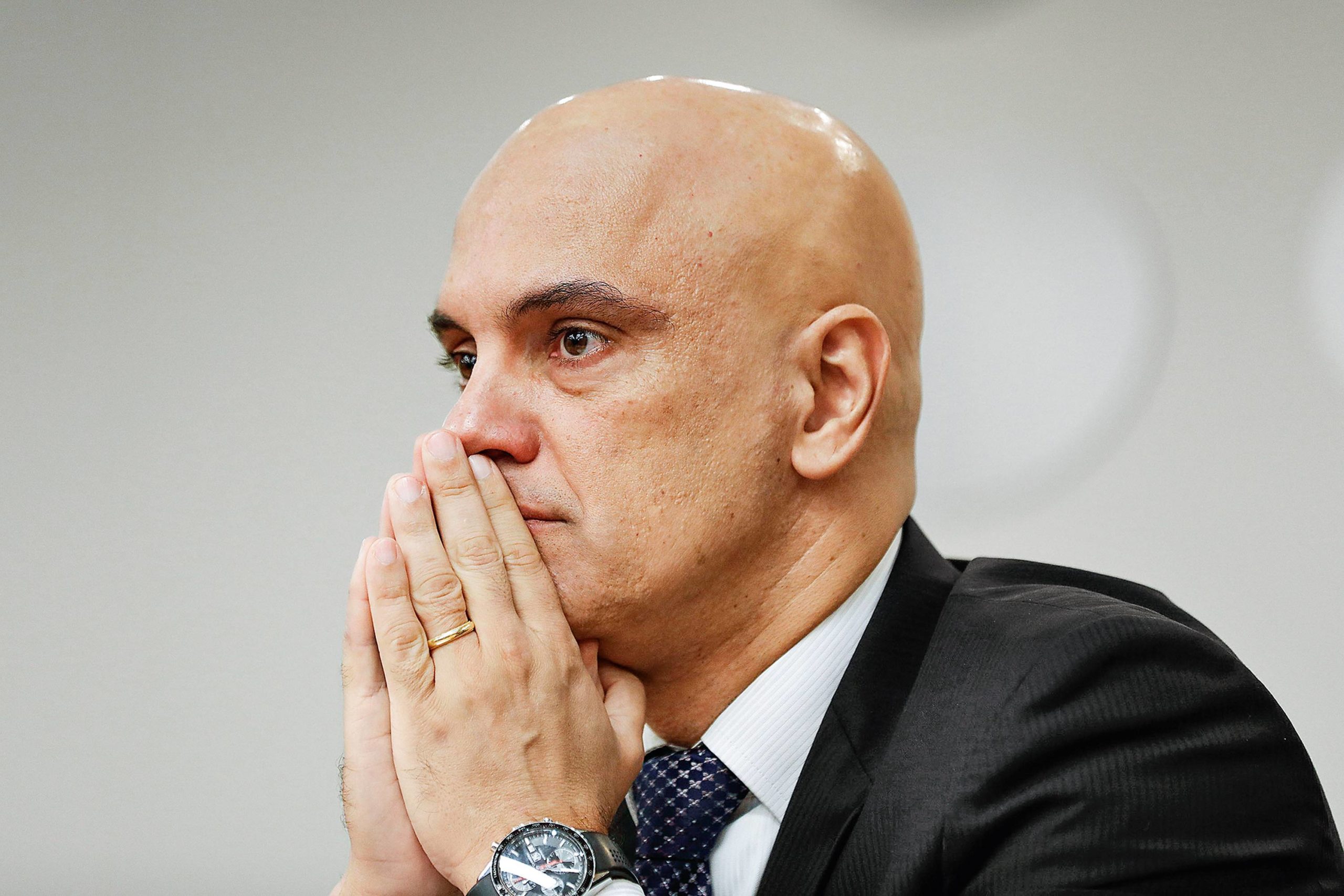Oposição se reúne com Pacheco antes de protocolar impeachment de Moraes