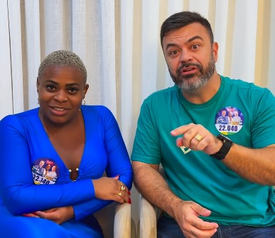 Após apoio a Ramagem, Jojo Todynho pede votos para seu pai de coração, candidato a vereador no Rio