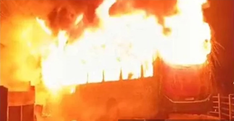 Friburgo vive noite de tensão com um morto e ônibus incendiado