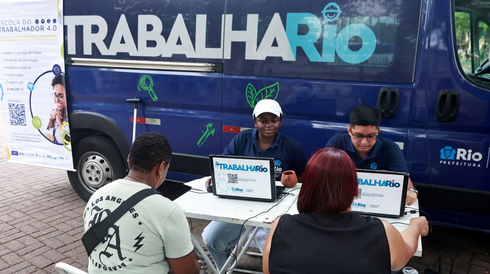 Trabalha Rio leva atendimento a seis bairros entre 6 e 11 de julho