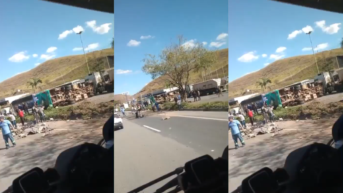 Colisão entre ônibus deixa quatro mortos e 16 feridos na BR-040 em Juiz de Fora