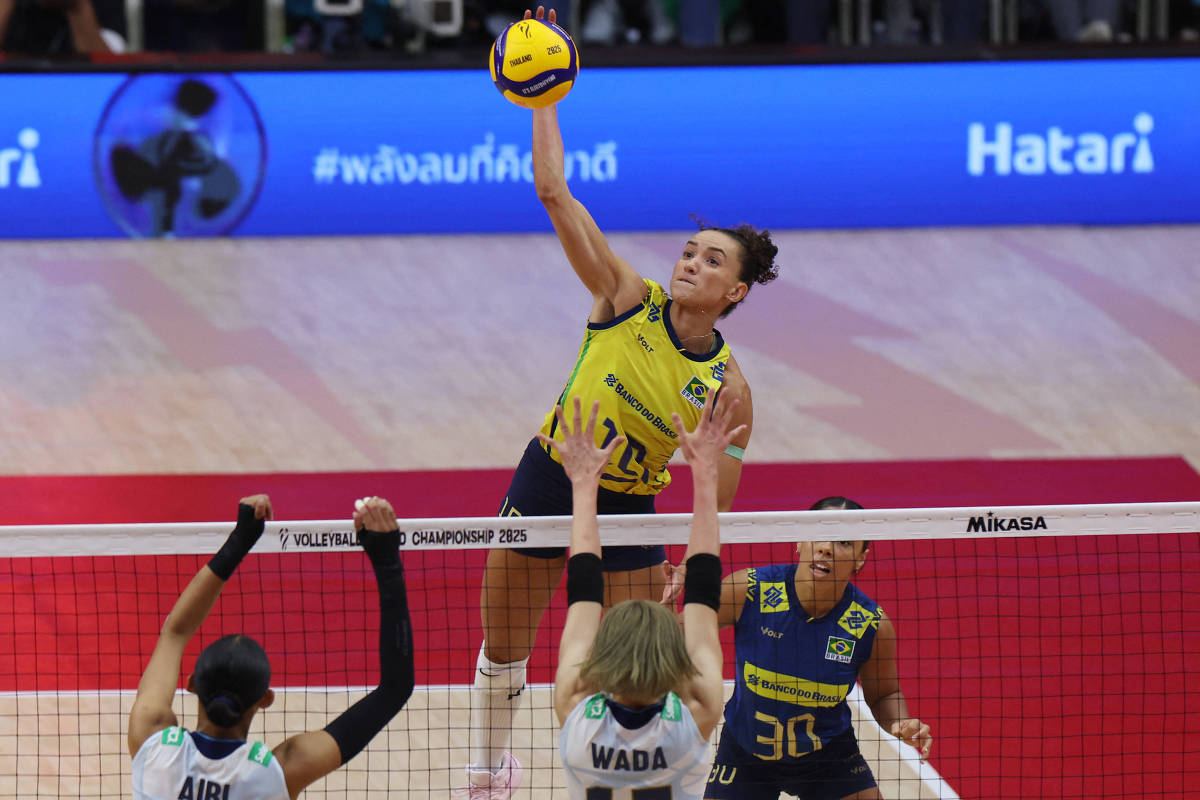 Seleção feminina de vôlei vence o Japão e conquista bronze no Mundial