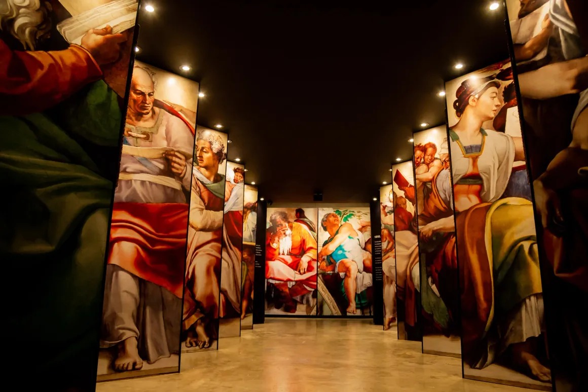 Mostra imersiva sobre Michelangelo leva ‘Capela Sistina’ ao Centro do Rio
