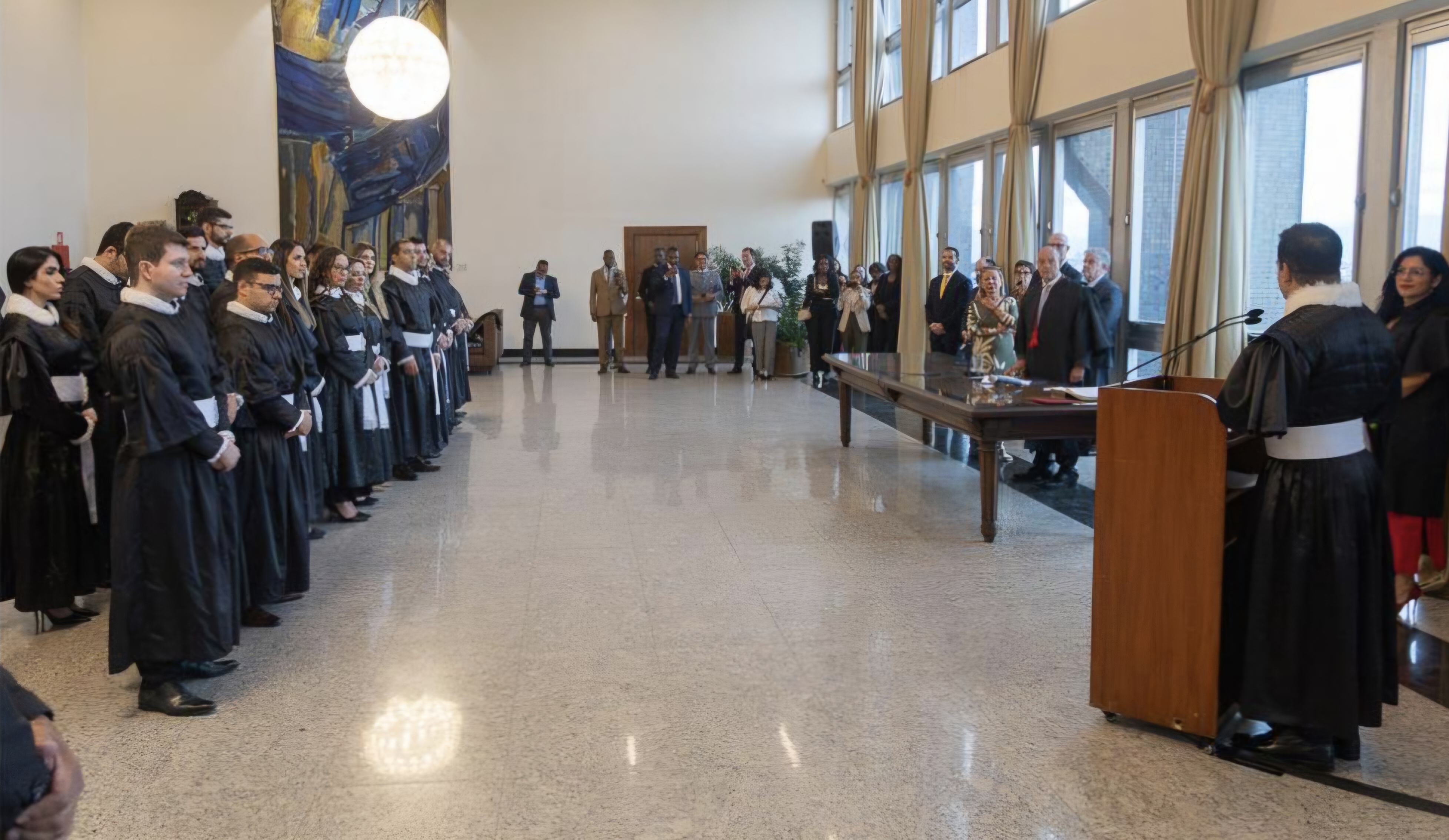 TJRJ empossa 27 novos juízes de 1ª Entrância em solenidade no Fórum Central