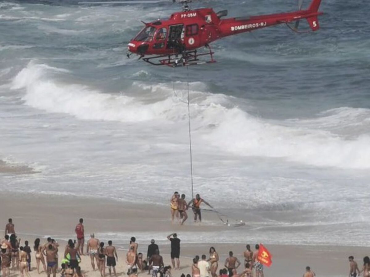 Praias do Rio podem ter ondas de até 3m e Marinha emite alerta: ‘Evite banho de mar’
