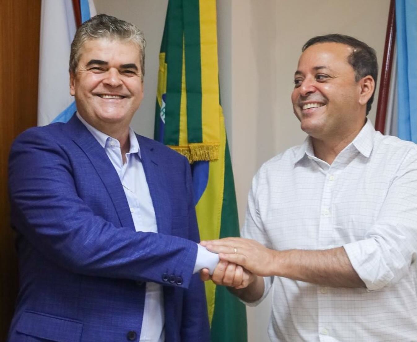 Rodrigo Neves articula diálogo com o MDB do Rio em encontro com Washington Reis