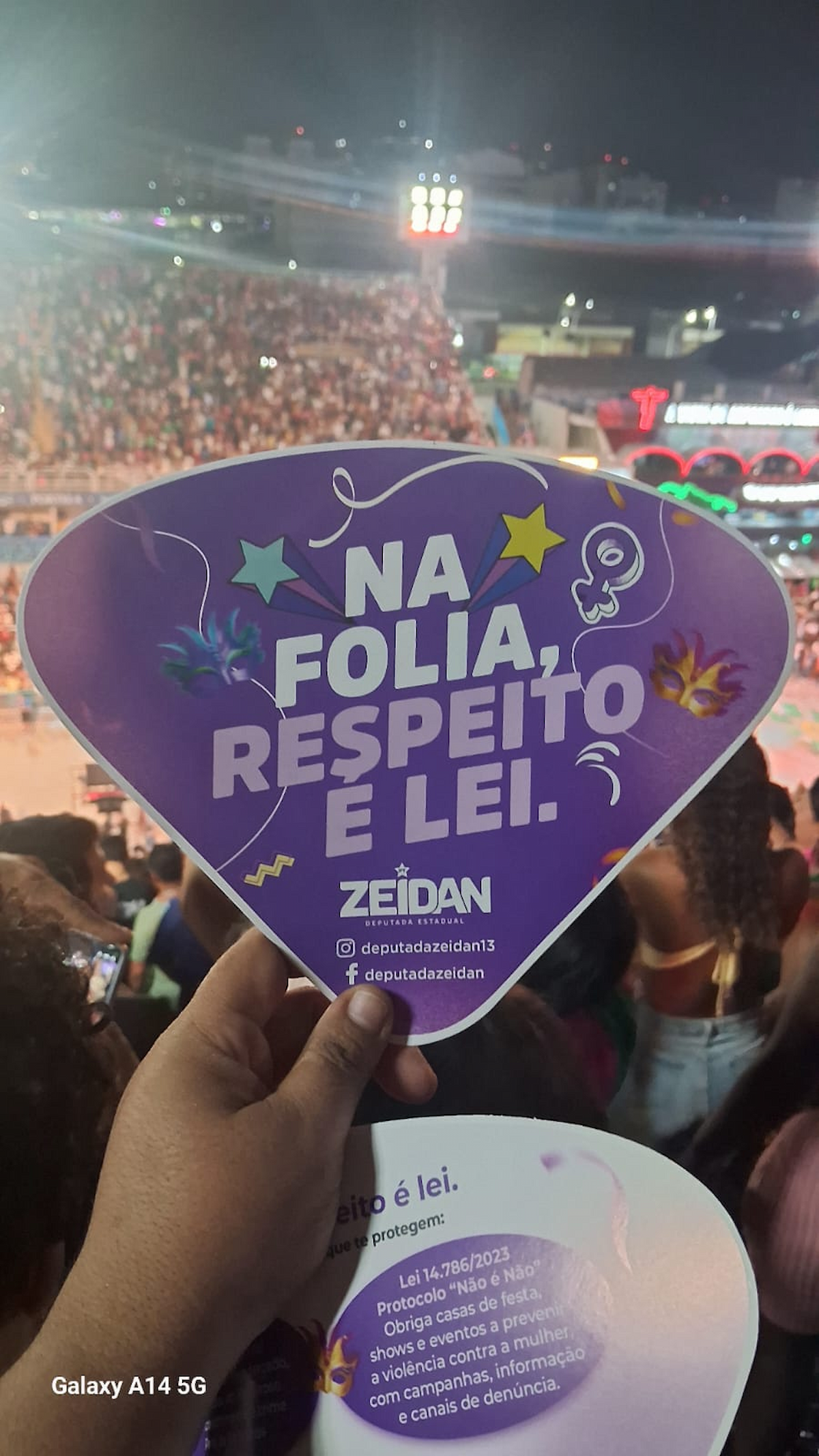 Frente parlamentar leva campanha contra assédio ao Carnaval 2026