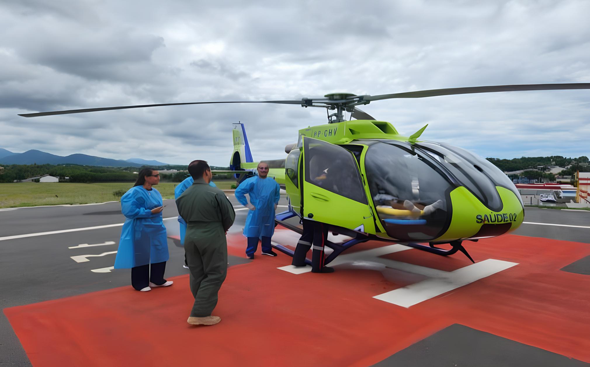 Missões aéreas da Secretaria de Estado de Saúde  garantem transplantes no Carnaval no Rio