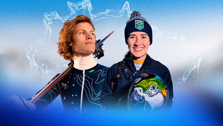 Brasil define porta-bandeiras para abertura das Olimpíadas de Inverno  Milão-Cortina 2026