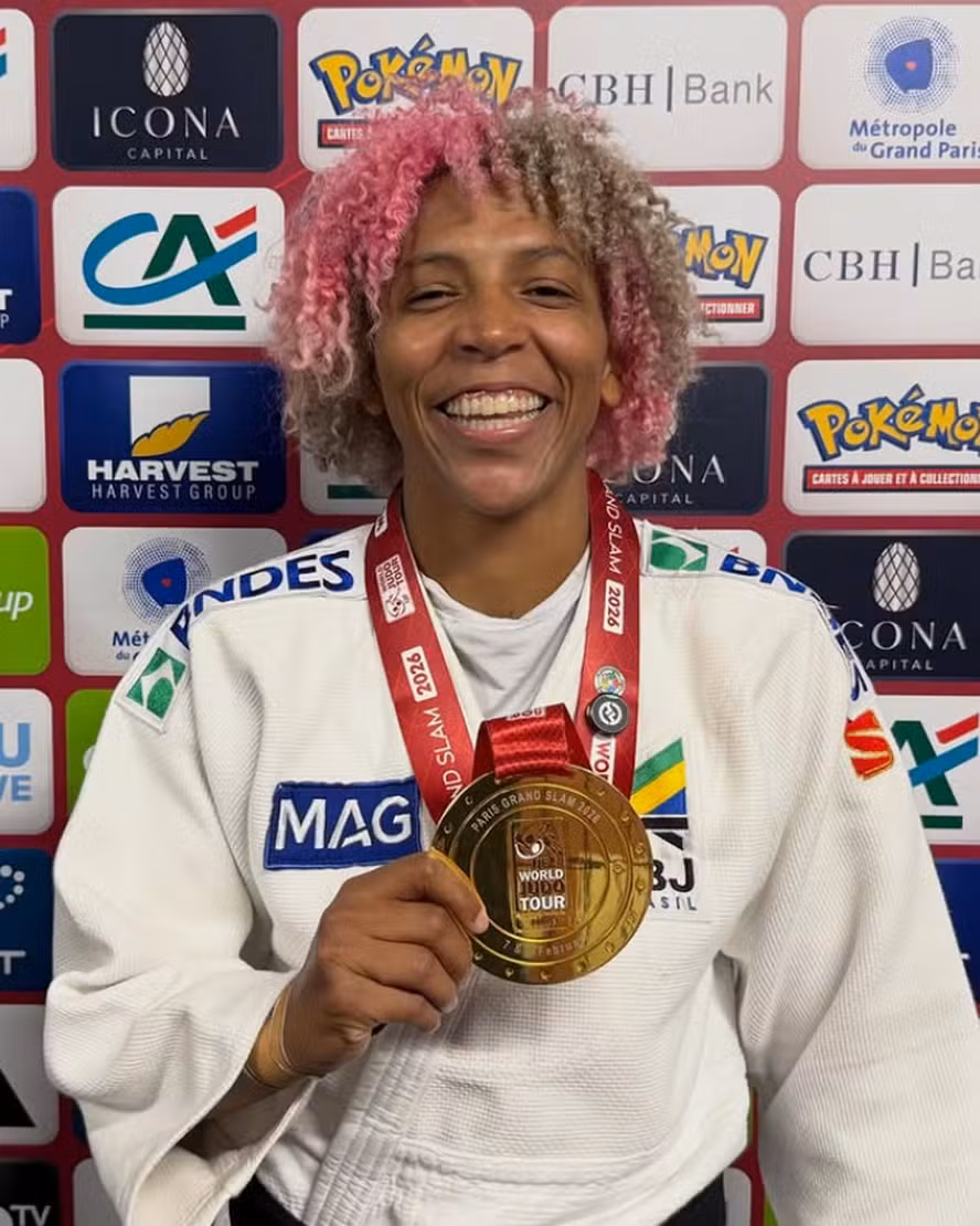 Rafaela Silva brilha e leva ouro no Grand Slam de Paris no judô