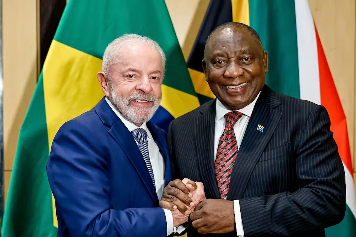 Lula recebe presidente da África do Sul nesta segunda para discutir comércio e investimentos