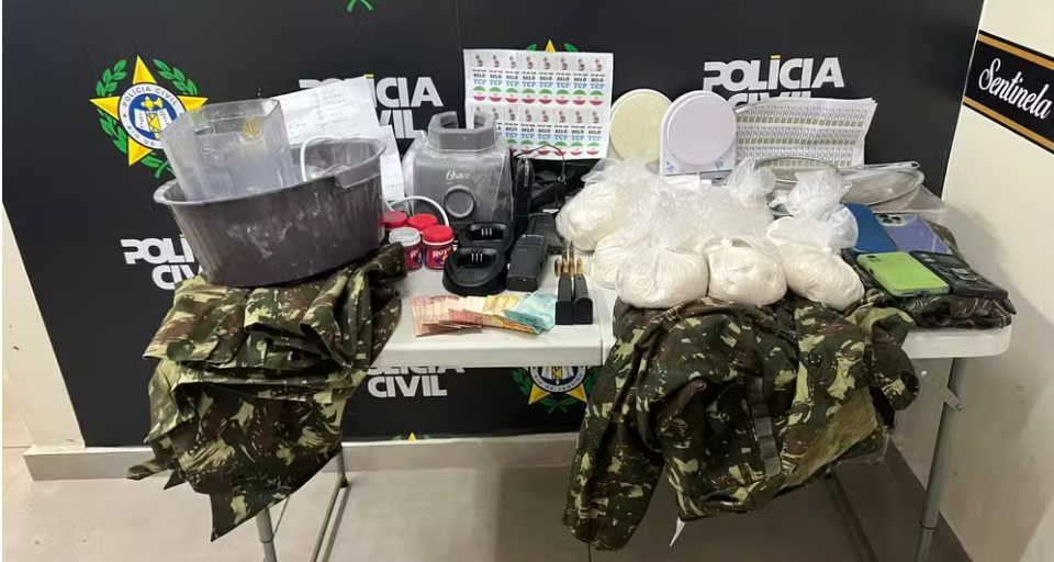 Operação da Polícia Civil prende 7 por tráfico em Volta Redonda