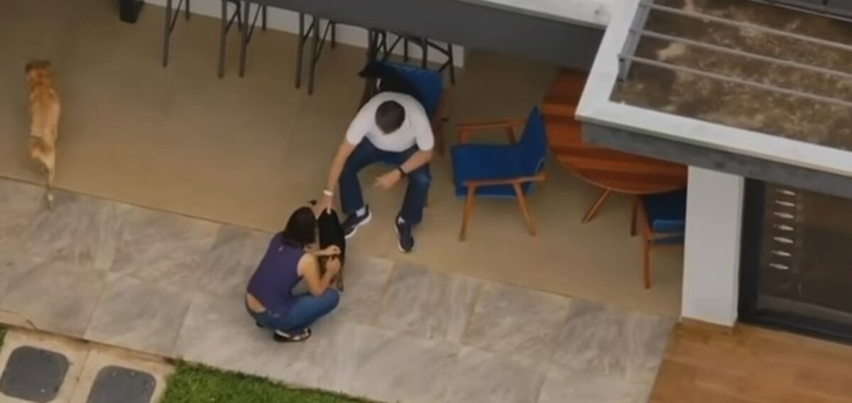 Vídeo: em prisão domiciliar, Bolsonaro aparece brincando com cães em casa